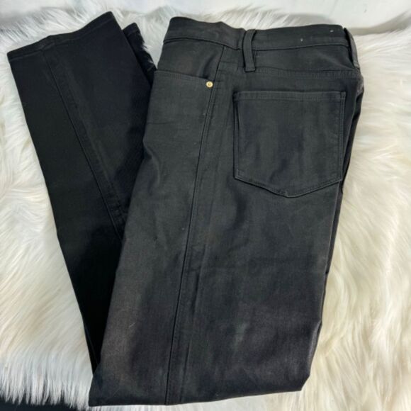 Kut From The Kloth NWT Reese Distressed High Rise Fab Ankle Straight Jeans Sz 18 - Picture 3 of 9